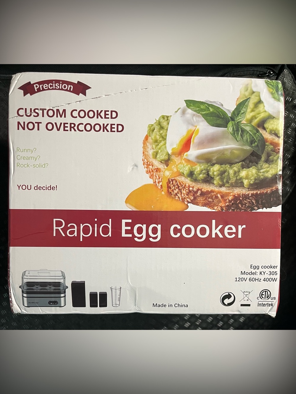 Rapid Egg Cooker - White